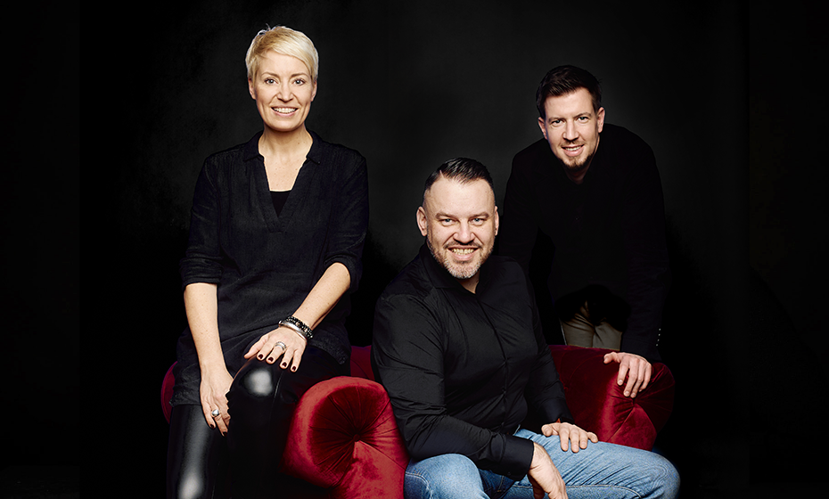 Stefan Walliser, Dominik Wubs, Patricia Deuring (von links nach rechts)