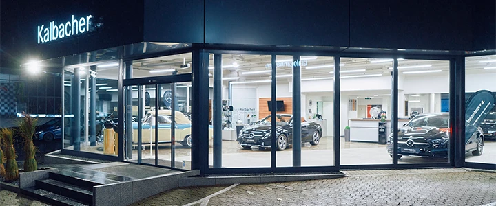 Kundenreferenz des arven.io-Kunden Mercedes-Benz Autohaus Kalbacher