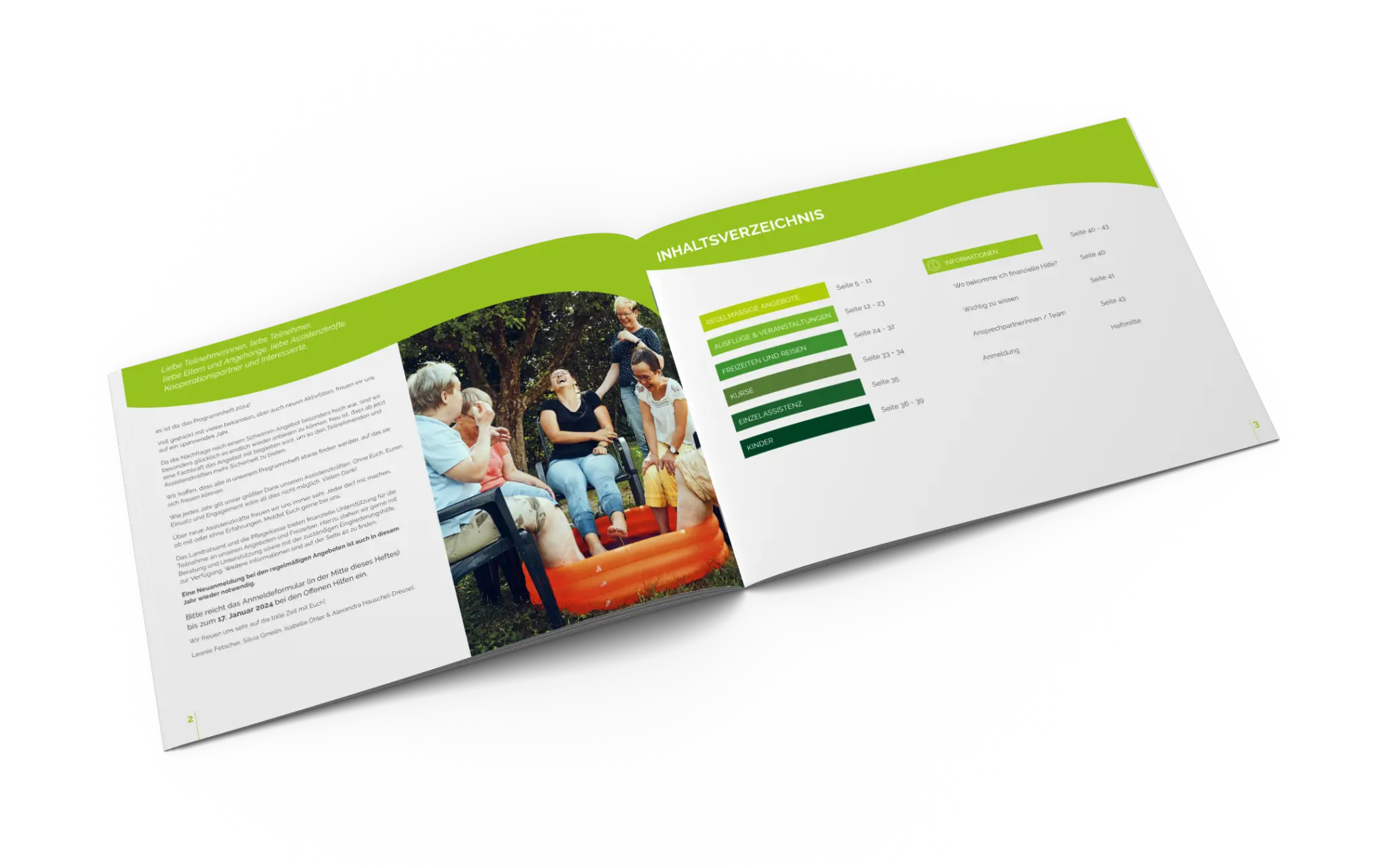 Broschüre des arven.io-Kunden Lebenshilfe im Kreis Rottweil gGmbH