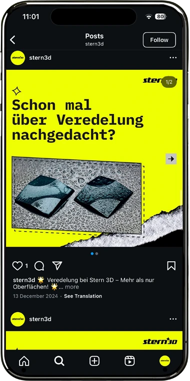Webseiten für Tochterfirmen des arven.io-Kunden TKD Cables abgebildet auf einem Handy